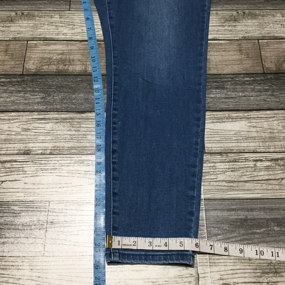 Soft Surroundings Pull On Skinny Jeans Women’s L Blue (Inseam 26) Stretch - Picture 2 of 10